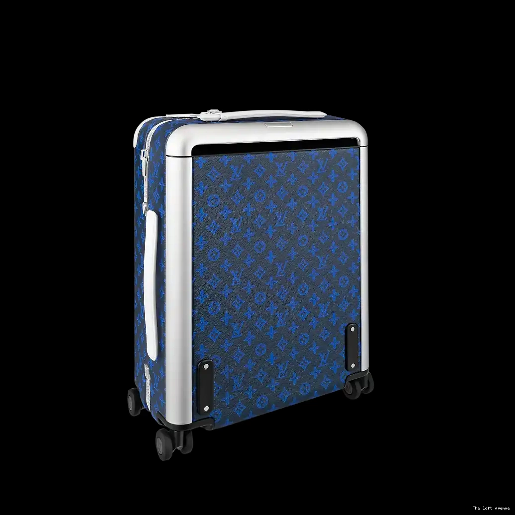 CUSTOM MONOGRAM SUITCASE 55 37L BLUE HORIZON 0526